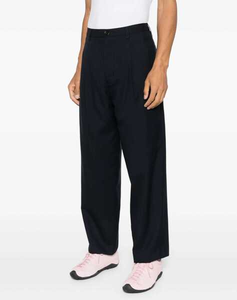 Pantaloni casual Marni Wool Pants BLUE Barbati (BM 18428722) 3
