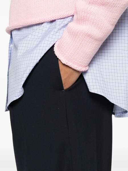 Pantaloni casual Marni Wool Pants BLUE Barbati (BM 18428722) 5