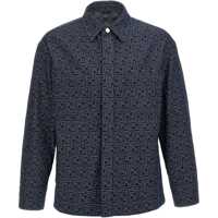Camasi de blugi Ff Jacquard Denim Shirt Barbati