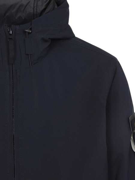 Jachete Stone Island Hooded Jacket BLUE Barbati (BM 18428731) 4