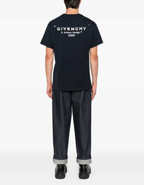 Tricouri Givenchy Regular Fit T-Shirt BLUE Barbati (BM 18428737) 2