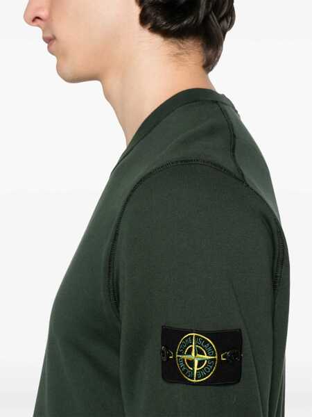 Bluze de trening Stone Island Regular Fit Sweatshirt I GREEN Barbati (BM 18428752) 5