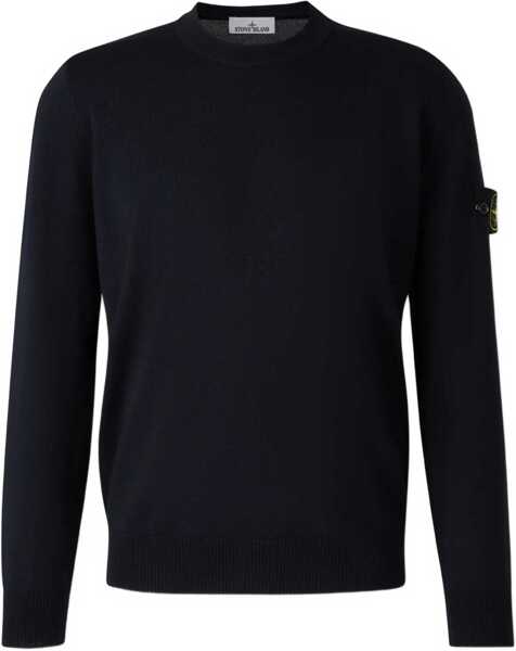 Pulovere Stone Island Rws Lightweight Wool Sweater BLUE Barbati (BM 18428755) 1