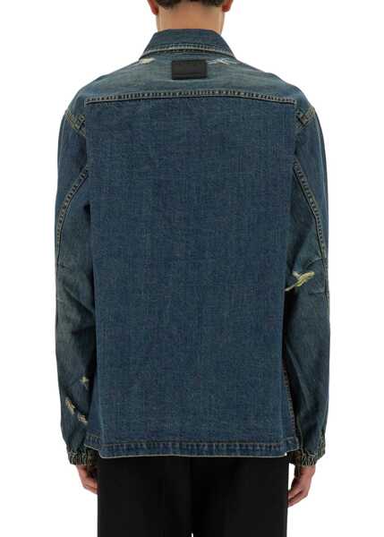 Camasi casual HELMUT LANG Denim Uniform Shirt BLUE Barbati (BM 18428782) 3