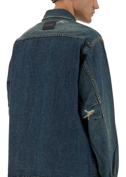 Camasi casual HELMUT LANG Denim Uniform Shirt BLUE Barbati (BM 18428782) 4