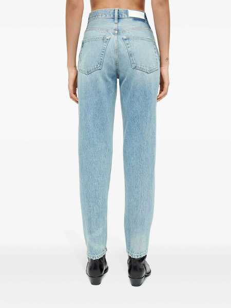 Blugi RE/DONE Re/Done High-Rise Boyfriend Jeans Navy Femei (BM 18429672) 4