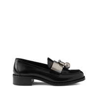 Mocasini Prada Brushed Leather Loafers Femei