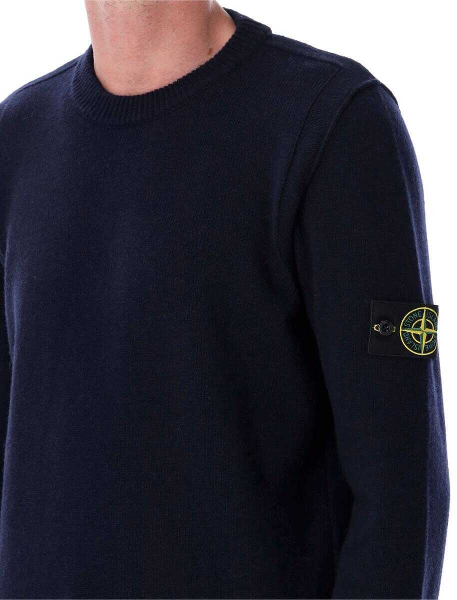 Pulovere Stone Island Stone Island Crewneck Jumper NAVY Barbati (BM 18430101) 3