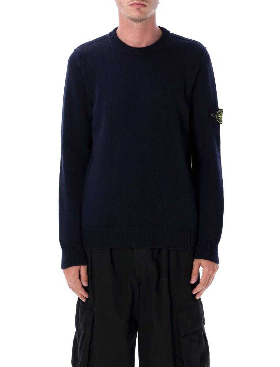 Pulovere Stone Island Stone Island Crewneck Jumper NAVY Barbati (BM 18430101) 1