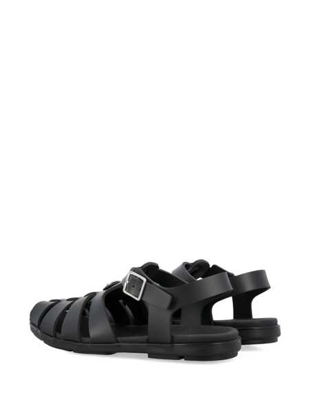 Sandale Prada Prada Rubber Sandals Black Barbati (BM 18430275) 4