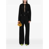 Imbracaminte Gucci Dama - Salopete Gucci Gucci Long Wool Jumpsuit Black Femei (BM 18430812) - B-mall.ro