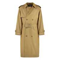 Geci Burberry Gabardine Trench Coat Barbati