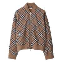 Geci Burberry Wool Bomber-Style Jacket Barbati