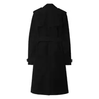 Paltoane pentru Barbati - Paltoane Burberry Burberry Cotton Trench Coat Black Barbati (BM 18430935) - B-mall.ro