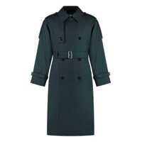 Geci Burberry Cotton Trench Coat Barbati