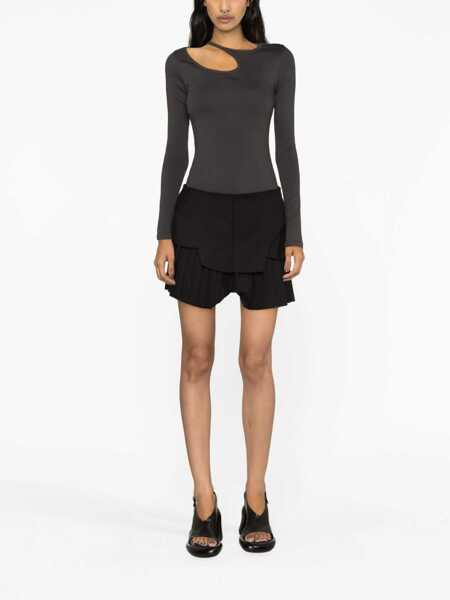 Fuste ANDREADAMO Andredamo Skirts Black Femei (BM 18431301) 2