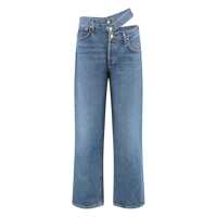 Blugi Agolde 5-Pocket Straight-Leg Jeans Femei