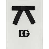 Tricouri Dolce & Gabbana Dama - Tricouri Dolce & Gabbana Dolce & Gabbana Bow T-Shirt WHITE Femei (BM 18431697) - B-mall.ro
