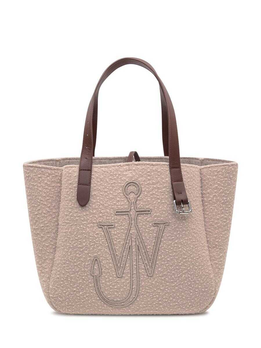 Genti de mana JW Anderson JW Anderson Tote Bag With Straps Beige Femei (BM 18431823) 1
