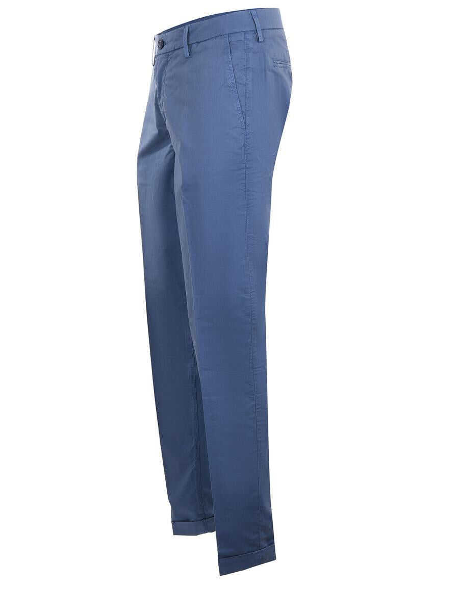 Pantaloni RE-HASH Re-Hash  Trousers In Stretch Cotton WHITE Barbati (BM 18432429) 2