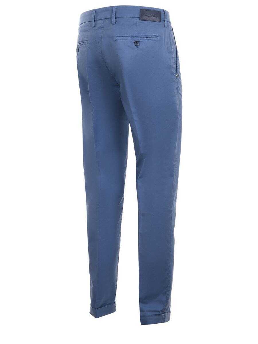 Pantaloni RE-HASH Re-Hash  Trousers In Stretch Cotton WHITE Barbati (BM 18432429) 3