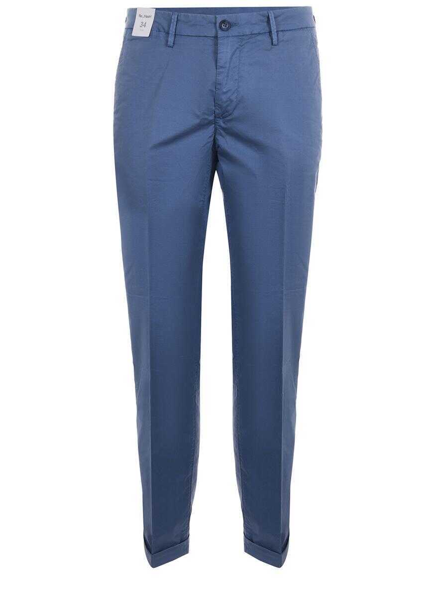 Pantaloni RE-HASH Re-Hash  Trousers In Stretch Cotton WHITE Barbati (BM 18432429) 1