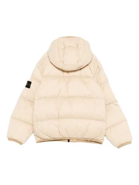 Geci de iarna Stone Island DOWN JACKET Beige Baieti (BM 18432741) 2