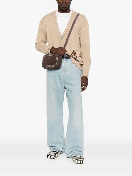 Genti tip postas Valentino Garavani Nellcte crossbody bag Brown Barbati (BM 18432765) 2