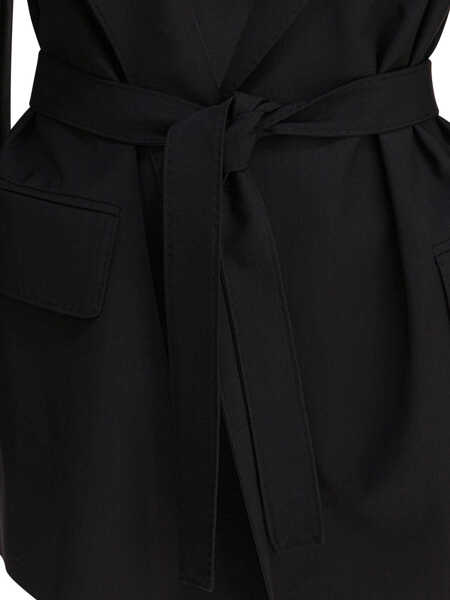 Sacouri Max Mara Wool canvas blazer Black Femei (BM 18432771) 3