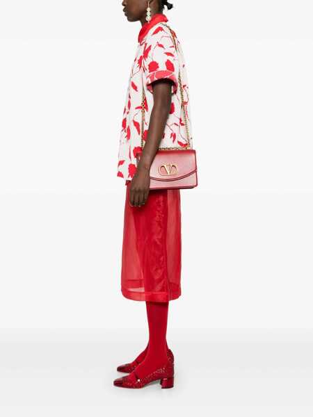 Genti plic Valentino Garavani Vain Clutch Red Femei (BM 18432777) 2