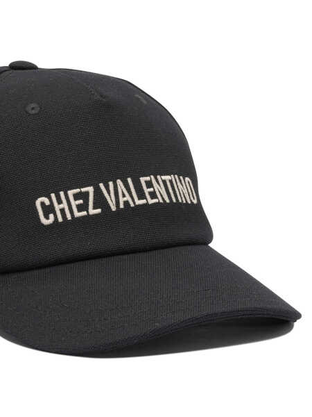 Sepci Valentino Garavani Chez Valentino trucker hat Black Barbati (BM 18432783) 4