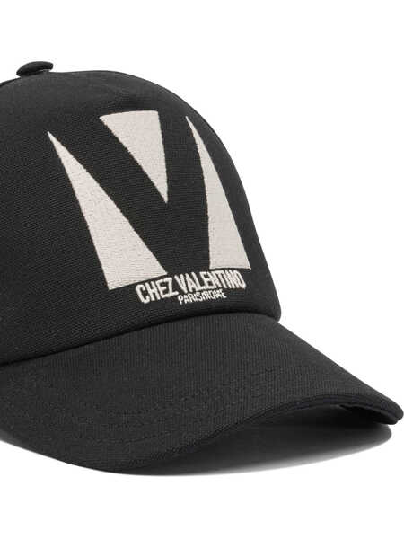 Sepci Valentino Garavani Chez Valentino trucker hat Black Barbati (BM 18432786) 4