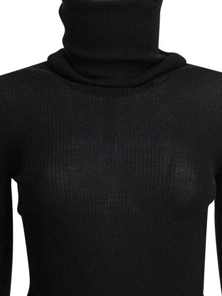 Pulovere Rick Owens LS Tube Sweater Black Femei (BM 18432855) 3