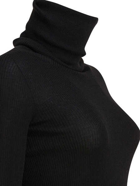 Pulovere Rick Owens LS Tube Sweater Black Femei (BM 18432855) 4