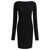 Rick Owens Sheath dress with long sleeves Black