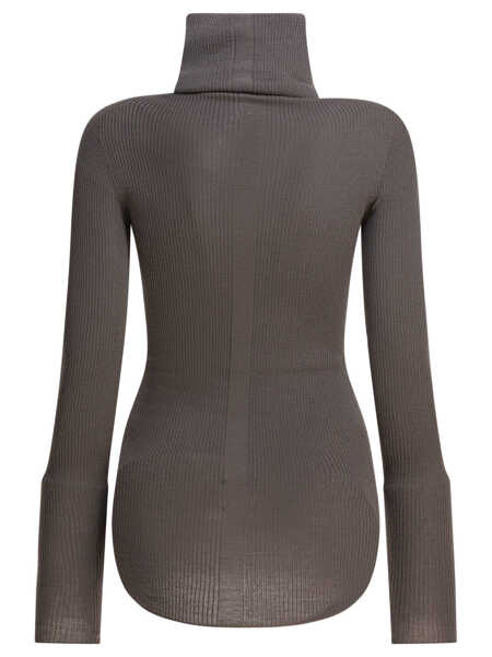 Pulovere Rick Owens LS Tube Sweater Grey Femei (BM 18432879) 2