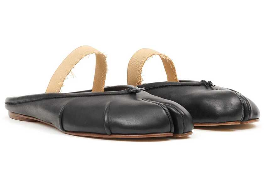 Balerini Maison Margiela Mule Tabi With Elastic Band BLACK Femei (BM 18433006) 2
