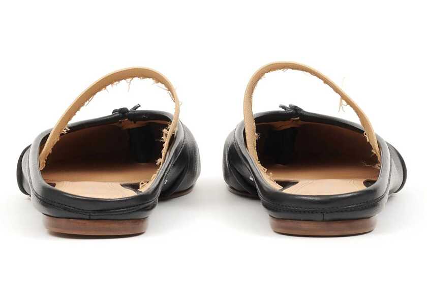 Balerini Maison Margiela Mule Tabi With Elastic Band BLACK Femei (BM 18433006) 3
