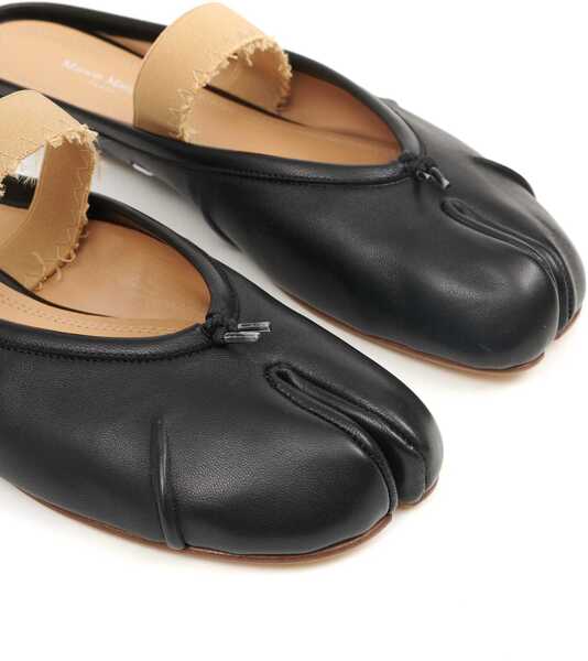 Balerini Maison Margiela Mule Tabi With Elastic Band BLACK Femei (BM 18433006) 4