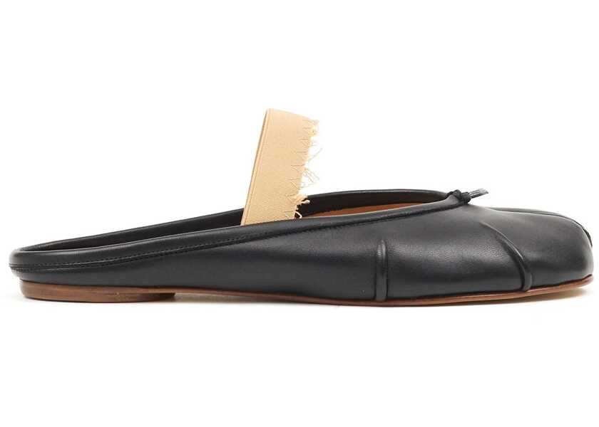 Balerini Maison Margiela Mule Tabi With Elastic Band BLACK Femei (BM 18433006) 1