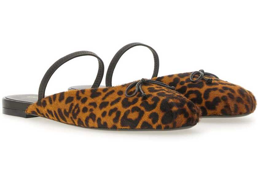 Balerini Stuart Weitzman Ballerina Mule First Bow ANIMALIER Femei (BM 18433012) 2