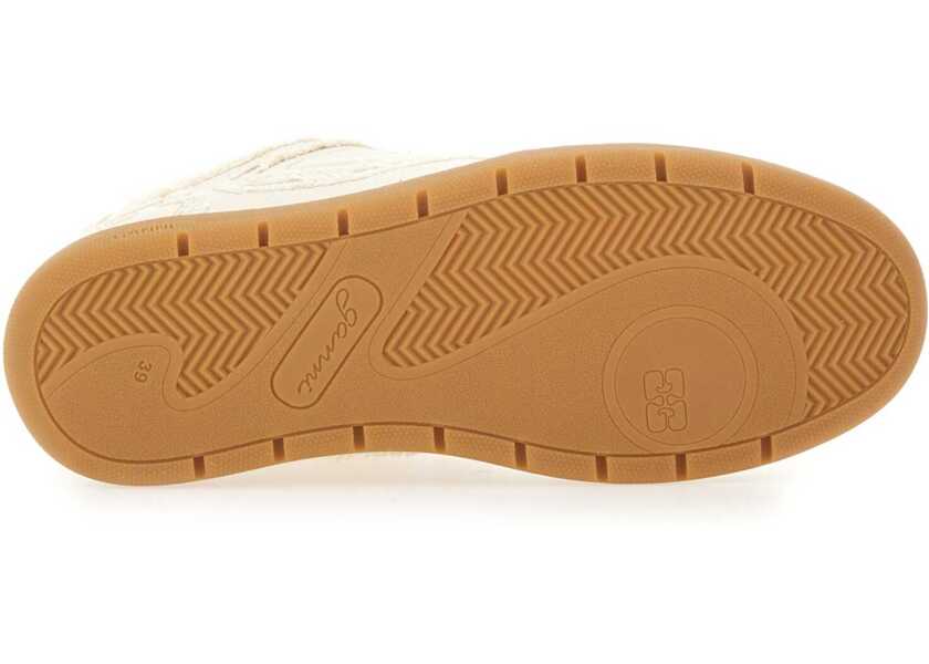 Sneakers Ganni 08 Canvas Sneaker WHITE Femei (BM 18433036) 4