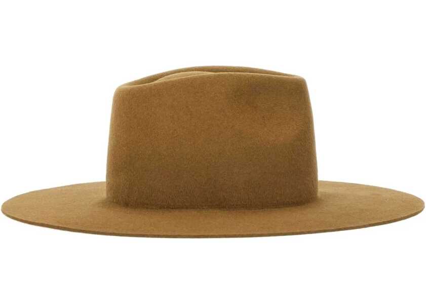 Palarii RUSLAN BAGINSKIY Hat With Logo BEIGE Femei (BM 18433048) 2