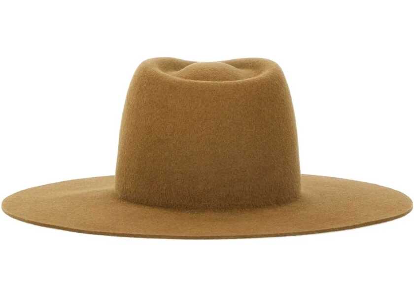 Palarii RUSLAN BAGINSKIY Hat With Logo BEIGE Femei (BM 18433048) 3