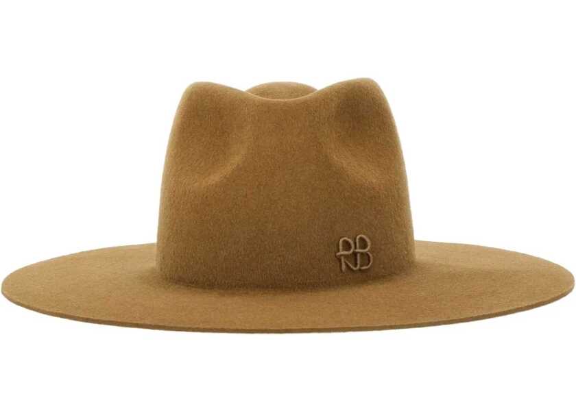 Palarii RUSLAN BAGINSKIY Hat With Logo BEIGE Femei (BM 18433048) 1