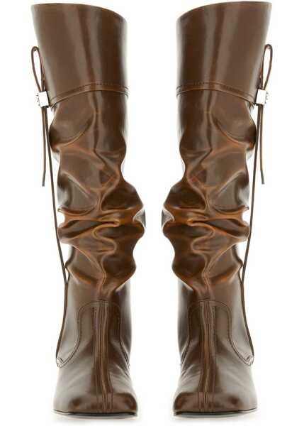 Cizme scurte Ganni Slouchy Boot Butterfly BLACK Femei (BM 18433051) 3