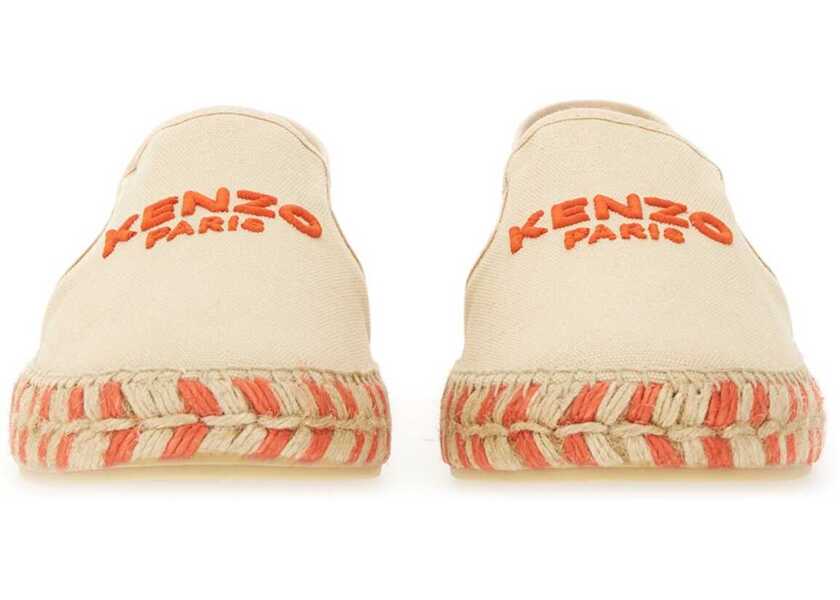 Balerini Kenzo Espadrille With Logo BEIGE Femei (BM 18433057) 4