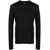 Versace Versace Silk And Cotton Blend Sweater Black