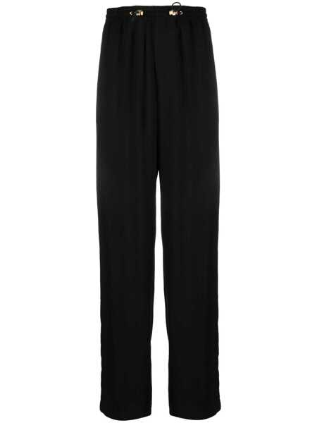 Pantaloni Versace Versace Stretch Viscose Trousers Black Barbati (BM 18434304) 1