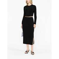 Fuste Dama - Fuste Pinko Pinko Gto Midi Skirt Black Femei (BM 18434331) - B-mall.ro
